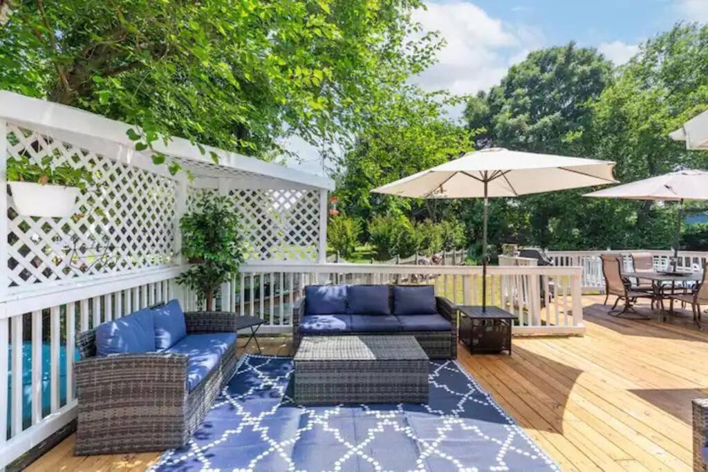 Lrge 5 Bedroom 9 Beds Near Dc-Pool, Hot Tub, Gym, Game Rm, Fire Pit Bowie Esterno foto