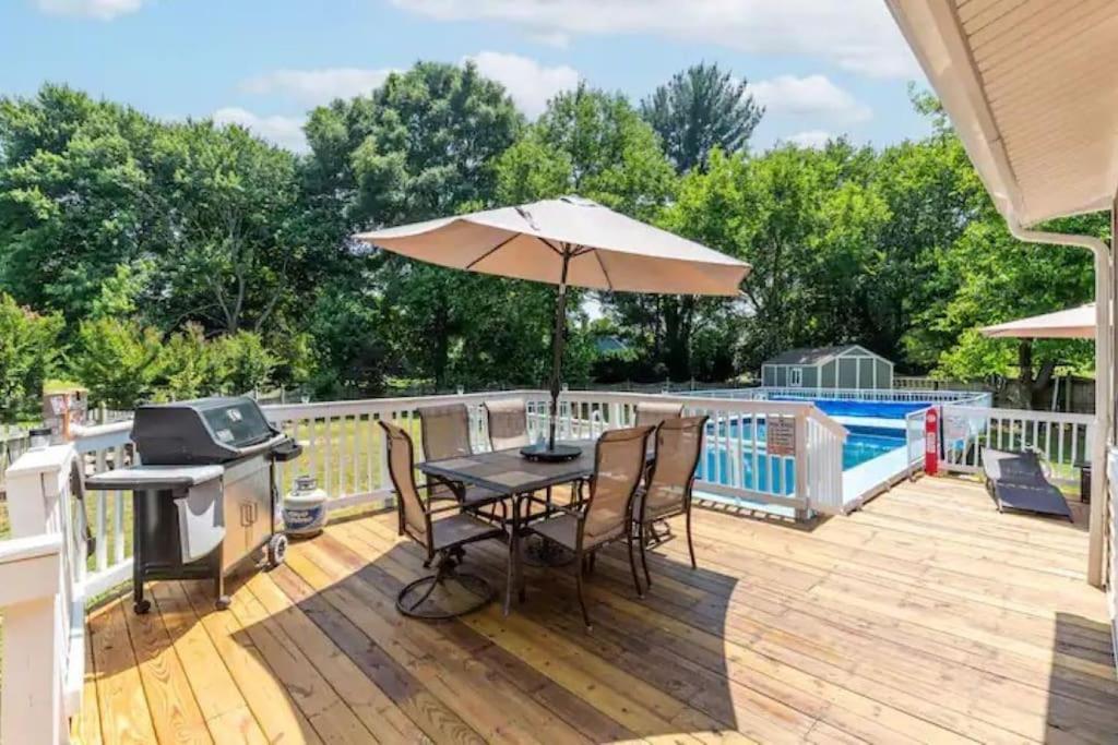 Lrge 5 Bedroom 9 Beds Near Dc-Pool, Hot Tub, Gym, Game Rm, Fire Pit Bowie Esterno foto