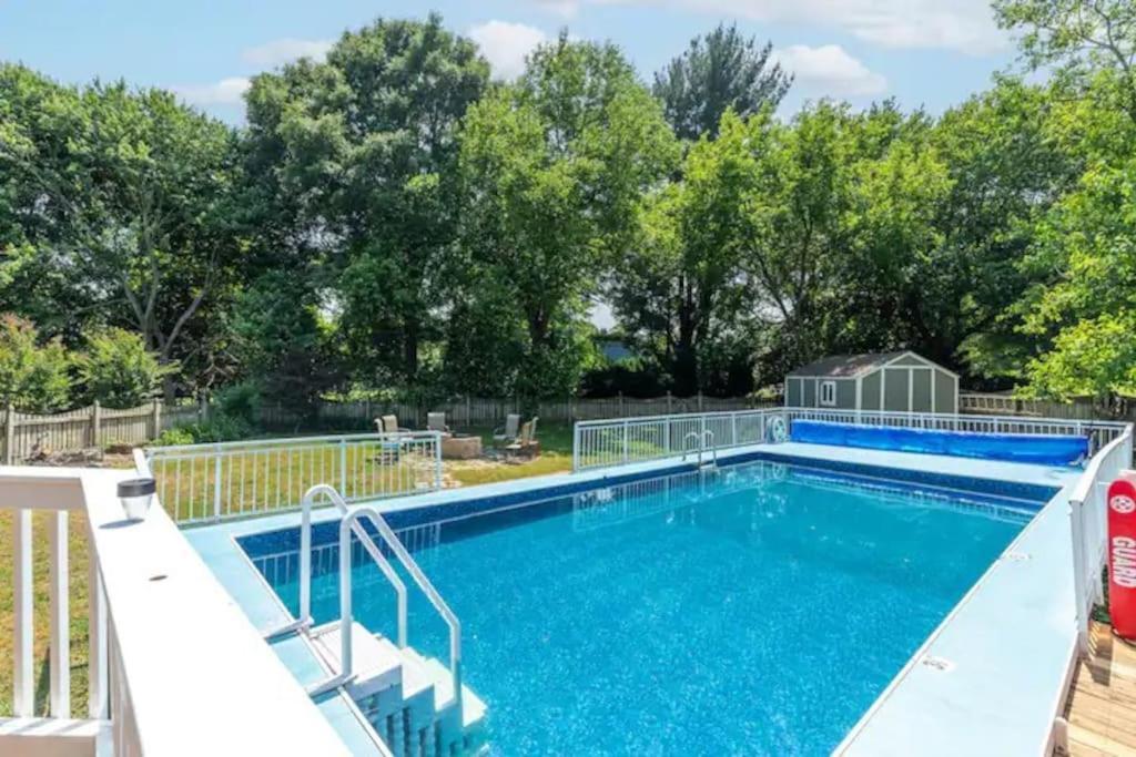Lrge 5 Bedroom 9 Beds Near Dc-Pool, Hot Tub, Gym, Game Rm, Fire Pit Bowie Esterno foto