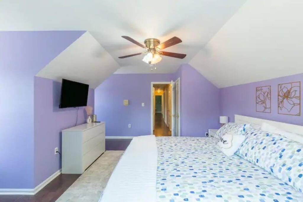 Lrge 5 Bedroom 9 Beds Near Dc-Pool, Hot Tub, Gym, Game Rm, Fire Pit Bowie Esterno foto