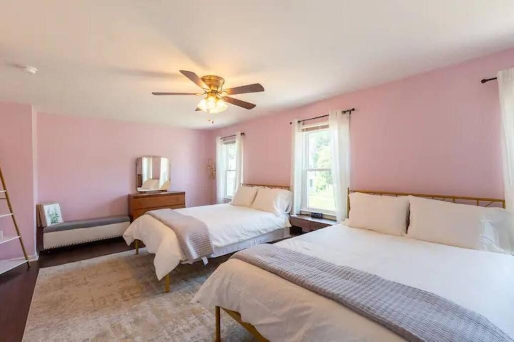 Lrge 5 Bedroom 9 Beds Near Dc-Pool, Hot Tub, Gym, Game Rm, Fire Pit Bowie Esterno foto